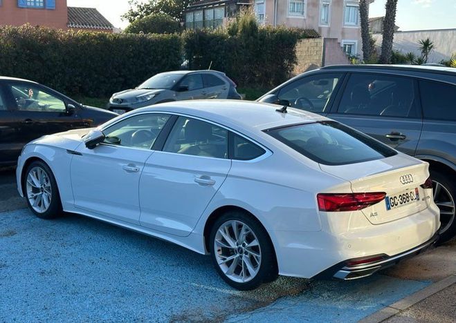 Audi A5 Sportback 40 TFSI S tronic Blanc de 2021