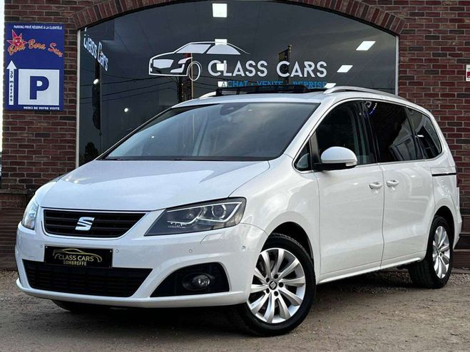 Cliquer pour voir la photo suivante Seat Alhambra 1.4 TSI PREMIUM DSG PANO 7PL CAM NAVI XE Blanc Métallisé de