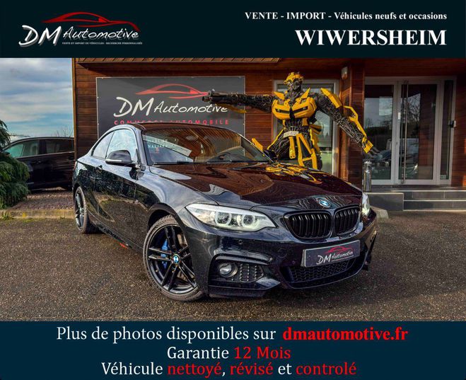 BMW Serie 2 Coup� 220i 184ch M Sport BVA8 Noir de 2018