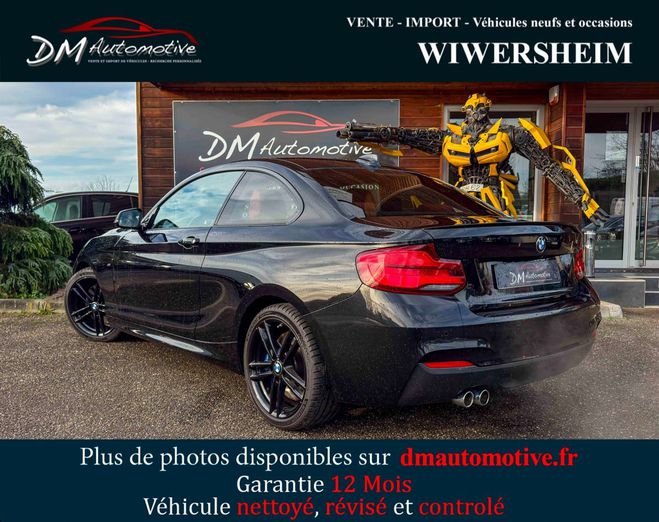 BMW Serie 2 Coup� 220i 184ch M Sport BVA8 Noir de 2018
