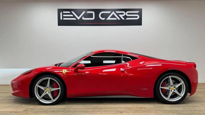 Ferrari 458 Italia V8 4.5 570 ch BVA Origine France  Rouge de 2011