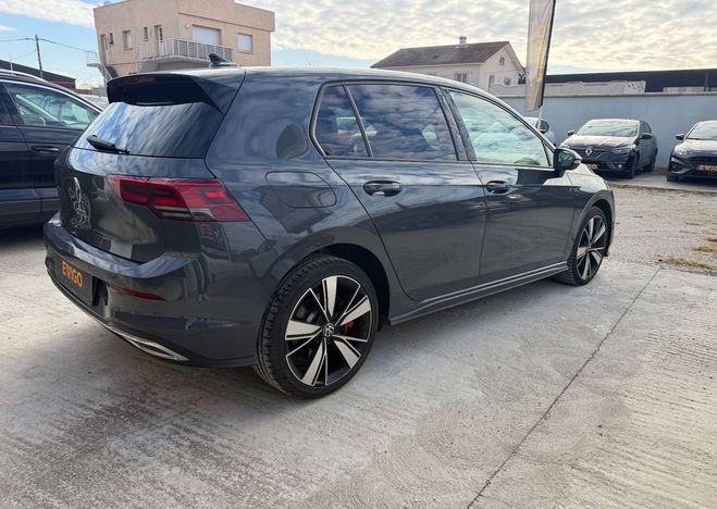 Volkswagen Golf 8 gte 1.4 hyb rech 245 ch camera- carpla Gris de 2021