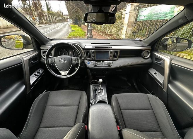 Toyota RAV 4 4 iv (2) 2.5 hybride 197 awd collection  Marron de 2018