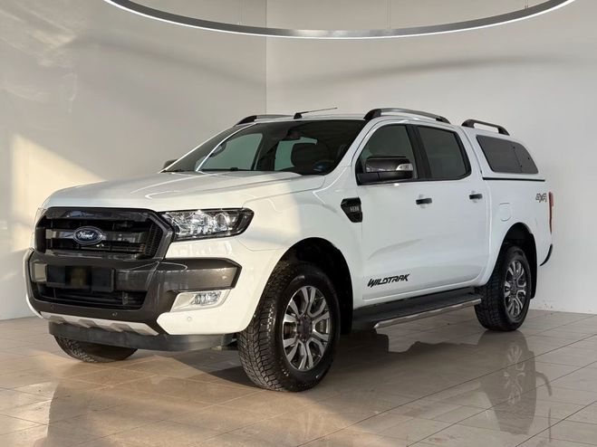 Ford Ranger 3.2 TDCI 200 BVA6 Wildtrak Double Cabine Blanc de 2017