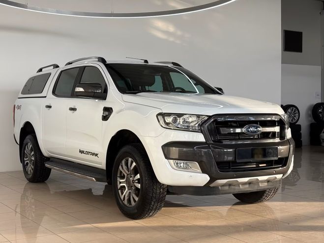 Ford Ranger 3.2 TDCI 200 BVA6 Wildtrak Double Cabine Blanc de 2017