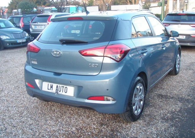 Hyundai I20 II 1.2 84 EA SPORTS Bleu de 2015
