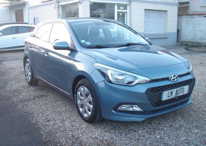 Hyundai I20 II 1.2 84 EA SPORTS Bleu de 2015