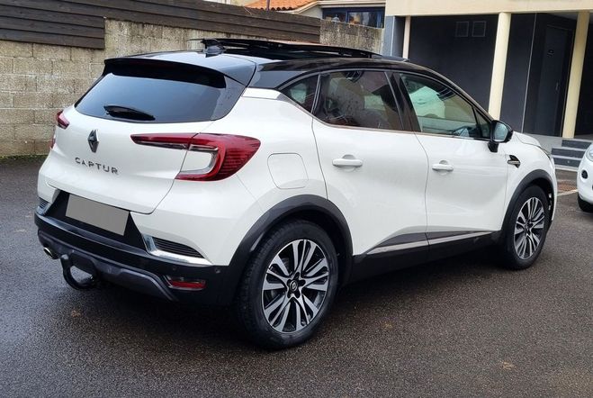 Renault Captur 1.3 tce 130 cv edc initiale paris Blanc de 2020