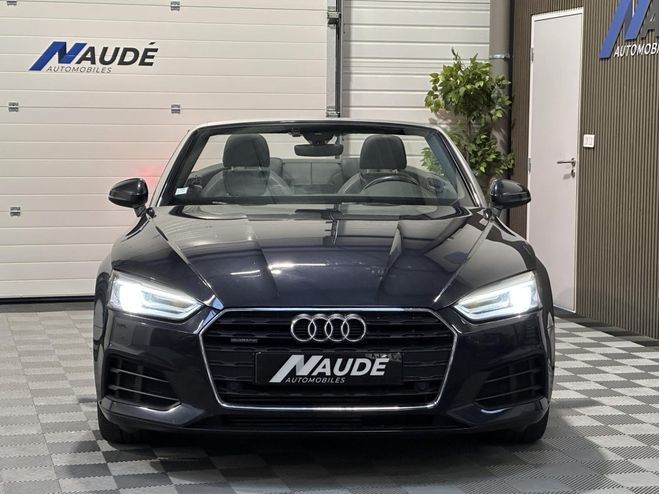 Audi A5 Cabriolet 2.0 TFSI 252 ch Quattro Stroni Moonlight Blue Metallic de 2017