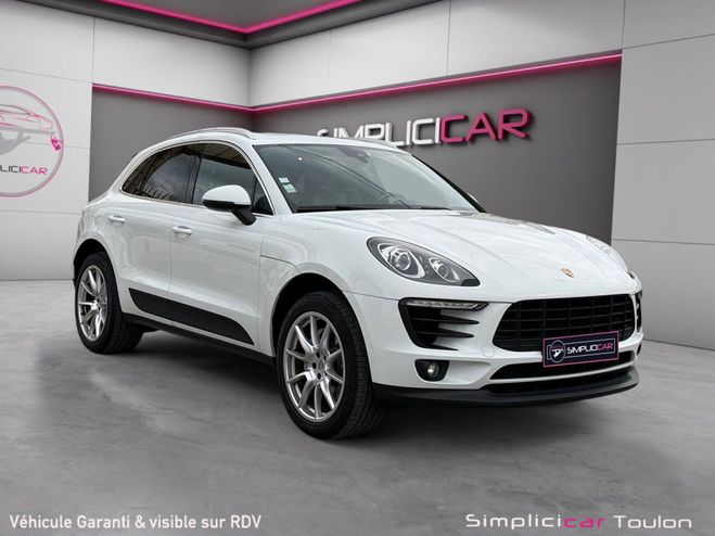 Porsche Macan S 3.0 V6 258cv Bo�te PDK - Suivi Entreti Blanc de 2016