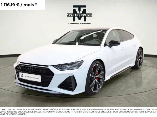 Audi RS7 SPORTBACK V8 4.0 TFSI 600 Tiptronic 8 Qu Blanc de 2020