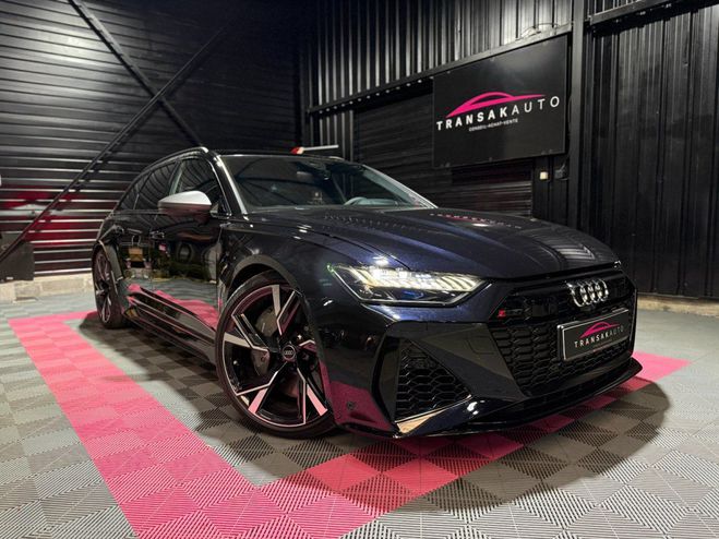Audi RS6 PERFORMANCE 4.0 V8 TFSI 630 CH Noir Sebr Noir de 2024