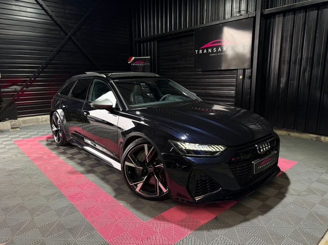 Audi RS6 PERFORMANCE 4.0 V8 TFSI 630 CH Noir Sebr Noir de 2024