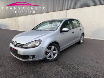  Voir d&eacute;tails -Volkswagen Golf 1.6 TDI 105cv FAP CR BlueMotion 99gr Tre &agrave; Saint-Dizier (52)