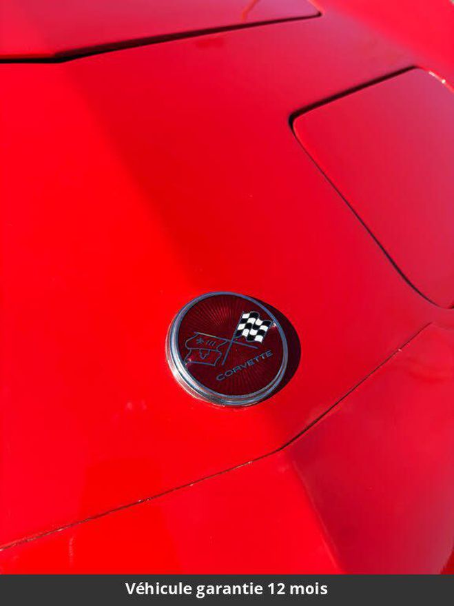 Chevrolet Corvette C3 stingray l48 1975 tout compris Rouge de 1975