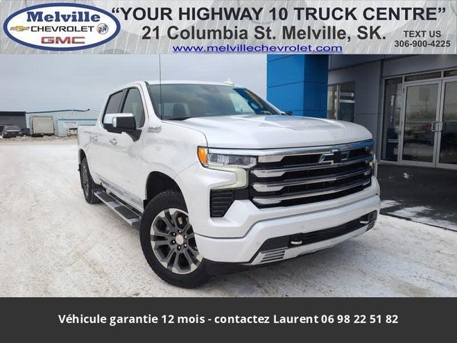 Cliquer pour voir la photo suivante Chevrolet Silverado high country crew cab 4x4 tout compris h Blanc de 2023