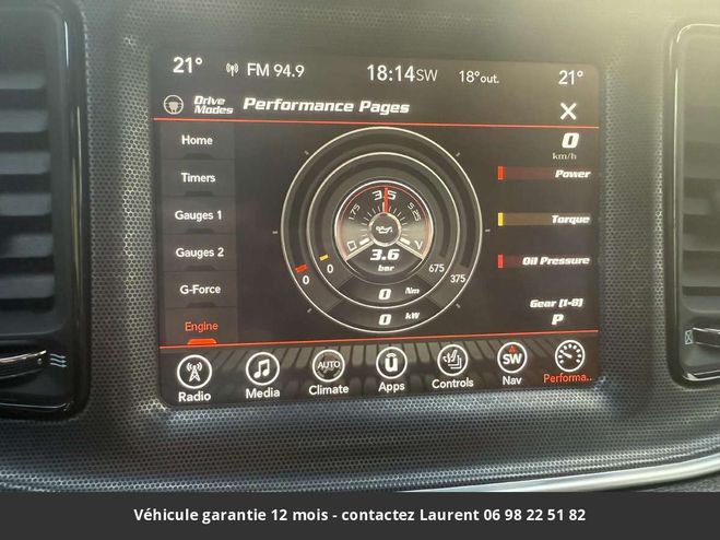 Dodge Challenger srt8 6.4l hors homologation 4500e Jaune de 2017