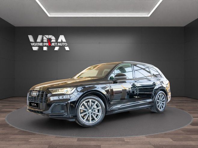 Audi Q7 3.0 TFSI e 380 Quattro Tiptronic S Line  Noir de 2020