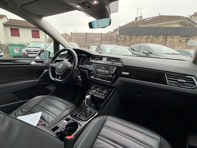 Volkswagen Touran  2.0 TDI 190 BMT DSG6 5pl Carat BLANC de 2017