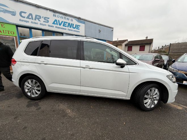 Volkswagen Touran  2.0 TDI 190 BMT DSG6 5pl Carat BLANC de 2017