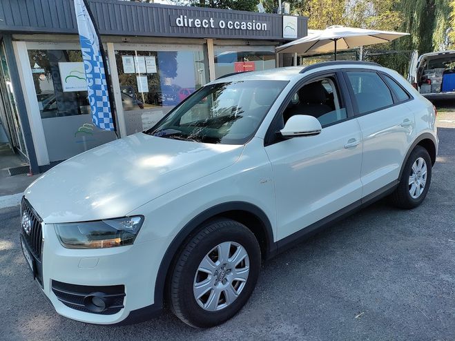 Audi Q3 2WD S�rie 1  2.0 TDI  DPF 140  CLIM -  1 Blanc de 2012
