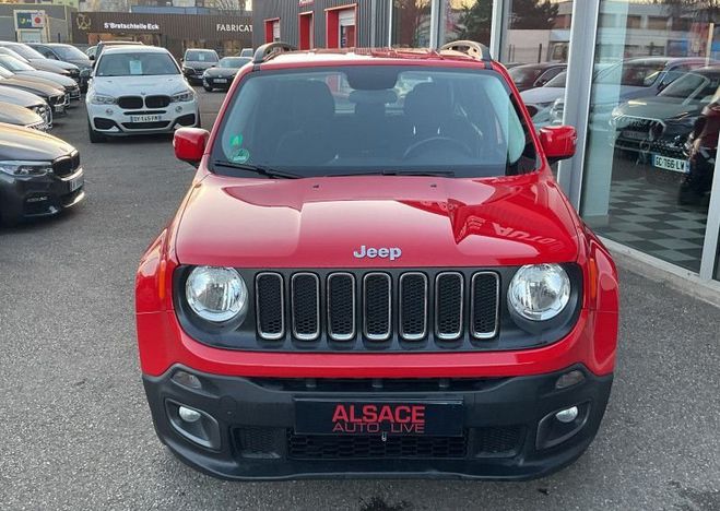 Jeep Renegade 1.6 E.TORQ EVO S&S 110CH LONGITUDE Rouge de 2016