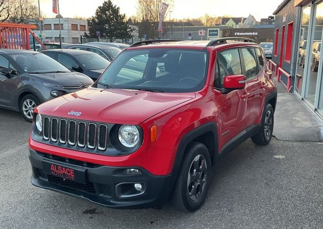 Jeep Renegade 1.6 E.TORQ EVO S&S 110CH LONGITUDE Rouge de 2016