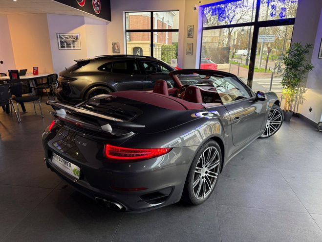 Porsche 911 TURBO CABRIOLET 3.8i 520 PDK A GRIS de 2014