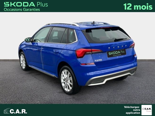 Skoda Kamiq 1.0 TSI Evo 110 ch DSG7 Style Bleu de 2021