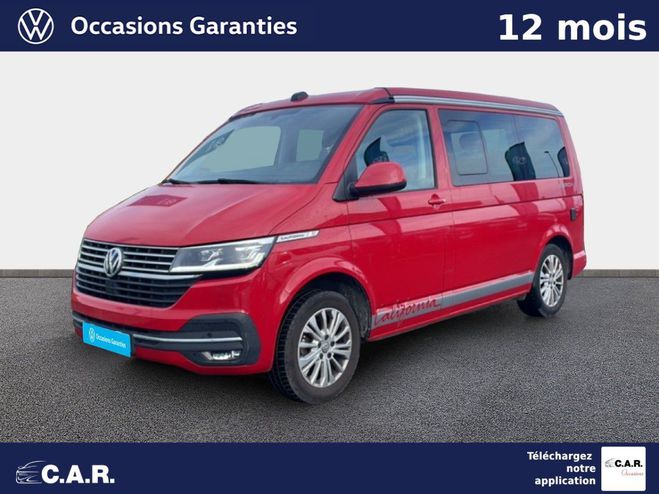 Volkswagen California 6.1 2.0 TDI 150 DSG7 Beach Camper Rouge de 2020