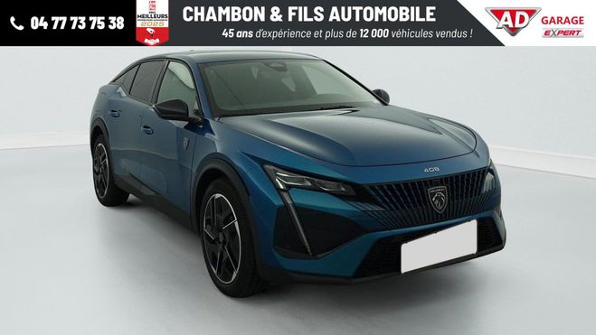 Peugeot 408 Hybrid 145 e-DCS6 GT Bleu de 2025