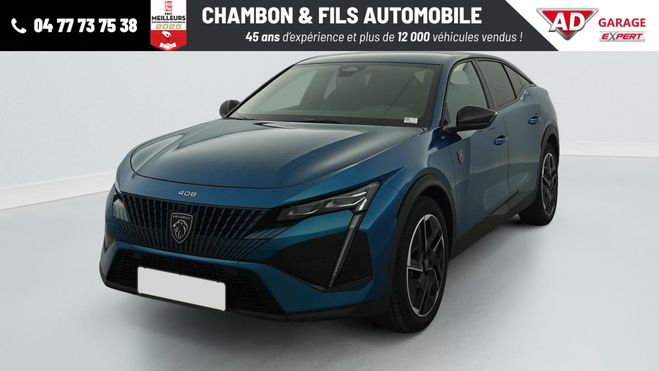 Peugeot 408 Hybrid 145 e-DCS6 GT Bleu de 2025