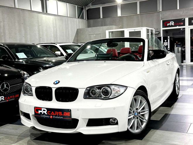 BMW Serie 1 118 dA Cabrio Pack M Etat Neuf Full Hist Blanc M�tallis� de 