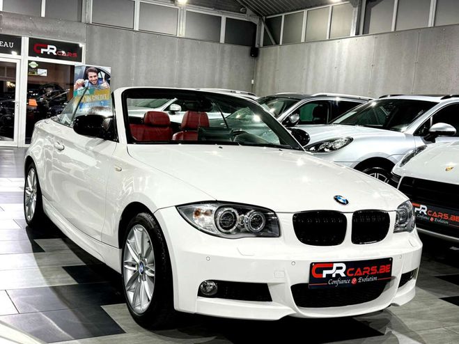 BMW Serie 1 118 dA Cabrio Pack M Etat Neuf Full Hist Blanc M�tallis� de 