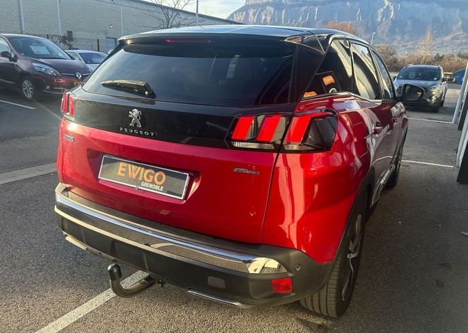 Peugeot 3008 1.2 130ch gt line + camera de recul mote Rouge de 2017