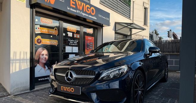 Mercedes Classe C Coupe Sport 220d 170ch fascination pack  Bleu de 2016
