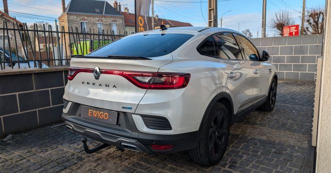 Renault Arkana 1.6 e-tech 145 rs line toit ouvrant 360� Blanc de 2022