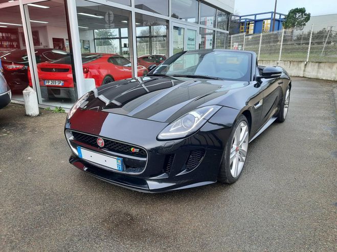 Jaguar F-Type S CABRIOLET 5.0 V8 495ch Noir Metal de 2014