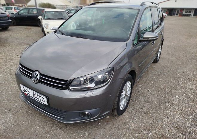 Volkswagen Touran I Phase 3 1.6 TDI 16V FAP DSG 105 cv Bo� Marron de 2011