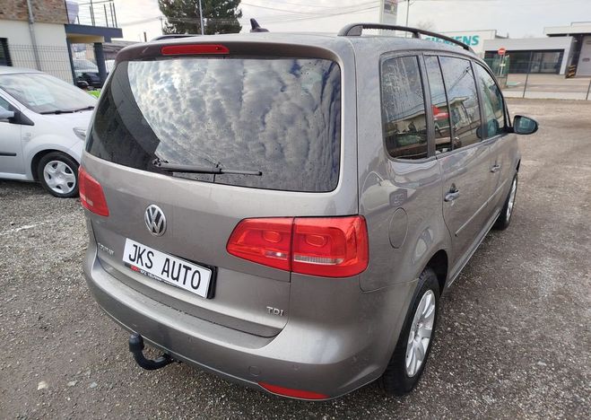 Volkswagen Touran I Phase 3 1.6 TDI 16V FAP DSG 105 cv Bo� Marron de 2011