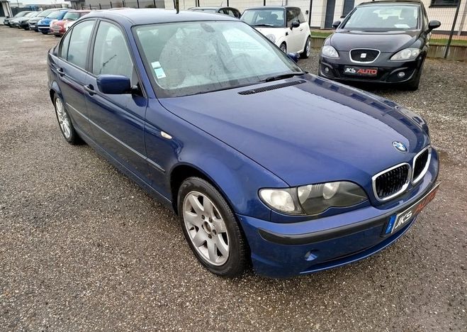 BMW Serie 3 (E46) Berline 320d 2.0 TD 16V BVM6 150cv Bleu de 2004