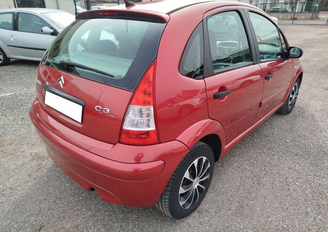 Citroen C3 Phase 2 1.4 i 75 cv Rouge de 2009