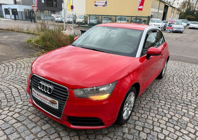 Audi A1 I 3 Portes 1.2 TFSI 85 cv-2010 Rouge de 2010