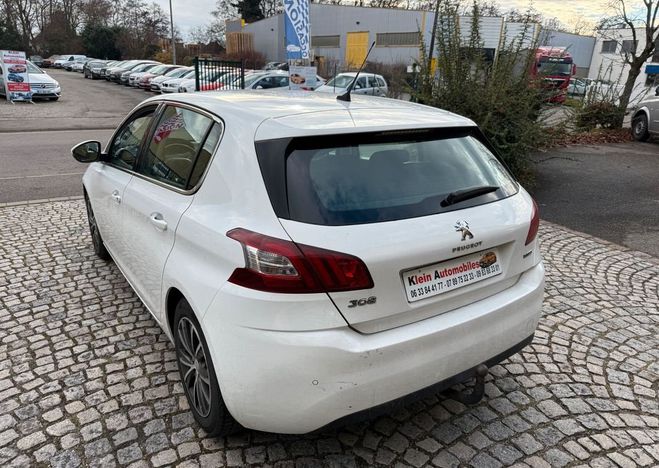 Peugeot 308 1.2 e-THP 12V 130 cv-2016-143000 KM GPS  Blanc de 2016