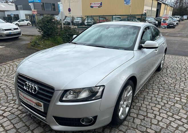 Audi A5 Sportback (8TA) 2.0 TDi 16V multitronic  Gris de 2010