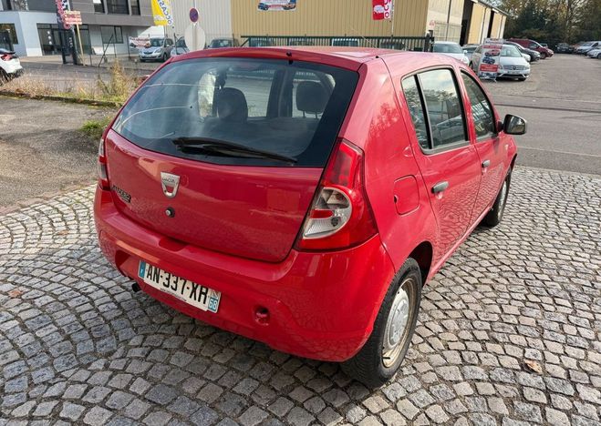 Dacia Sandero 1.4 MPI GPL eco2 72 cv-2010 Rouge de 2010