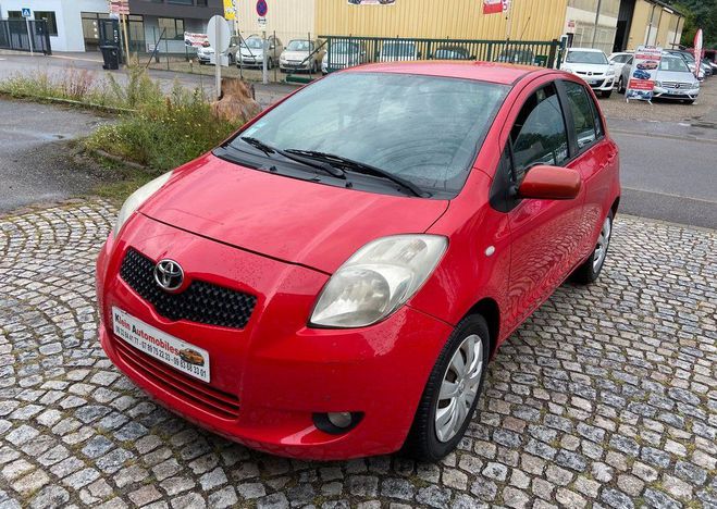 Toyota Yaris 5 portes 1.3 VVTi 87 cv-2008 Rouge de 2008