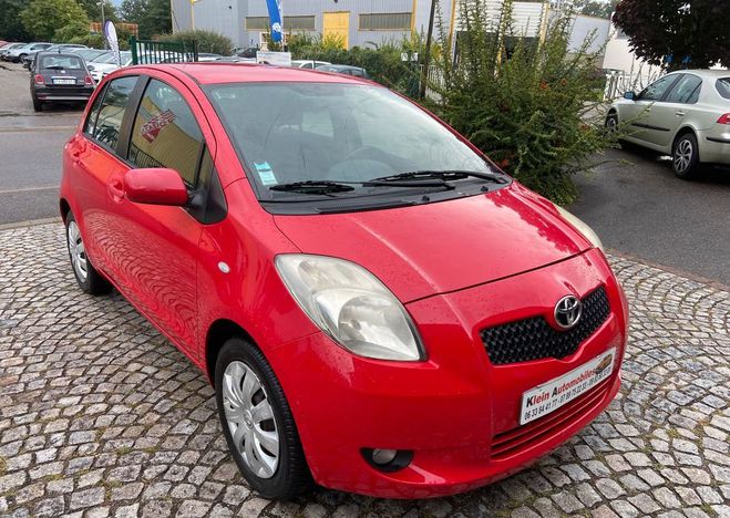 Toyota Yaris 5 portes 1.3 VVTi 87 cv-2008 Rouge de 2008