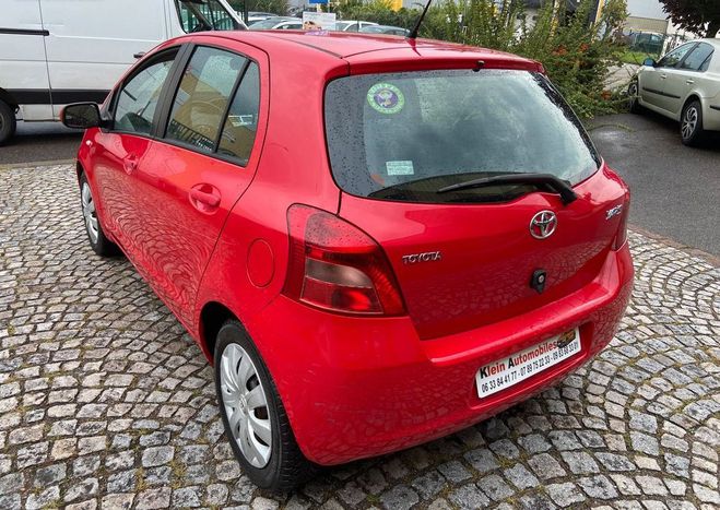 Toyota Yaris 5 portes 1.3 VVTi 87 cv-2008 Rouge de 2008