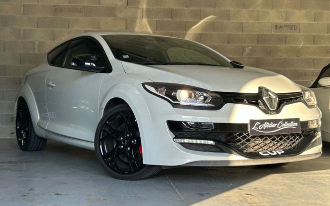 Renault Megane III COUPE R.S. 265CV CHASSIS CUP CAMERA  Blanc de 2015
